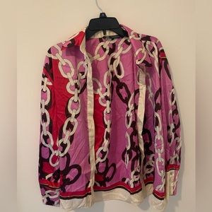 Zara button up blouse size M